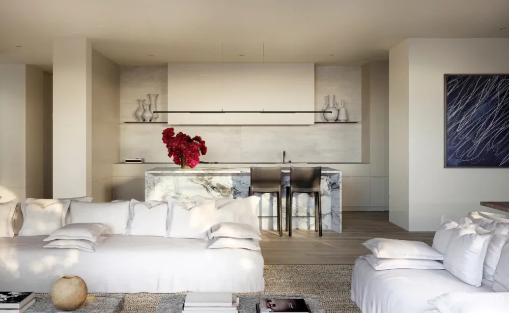 甄选国外优秀设计 墨尔本HuntingTower:自然主义的拱形豪宅