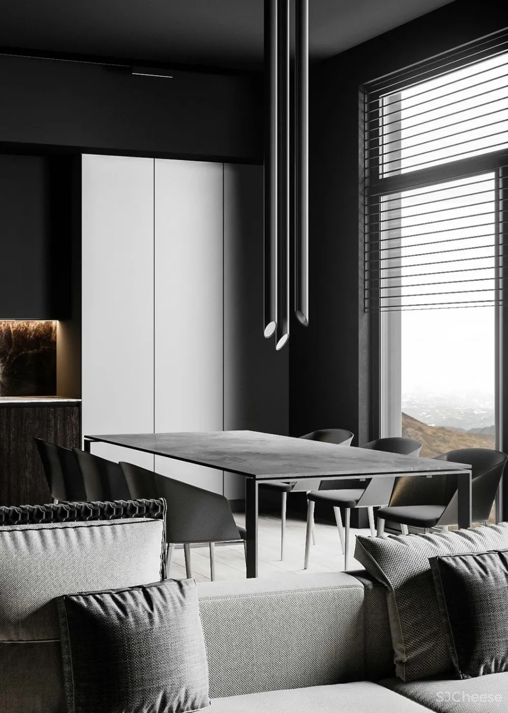 极简 高级黑,这样的设计真酷!