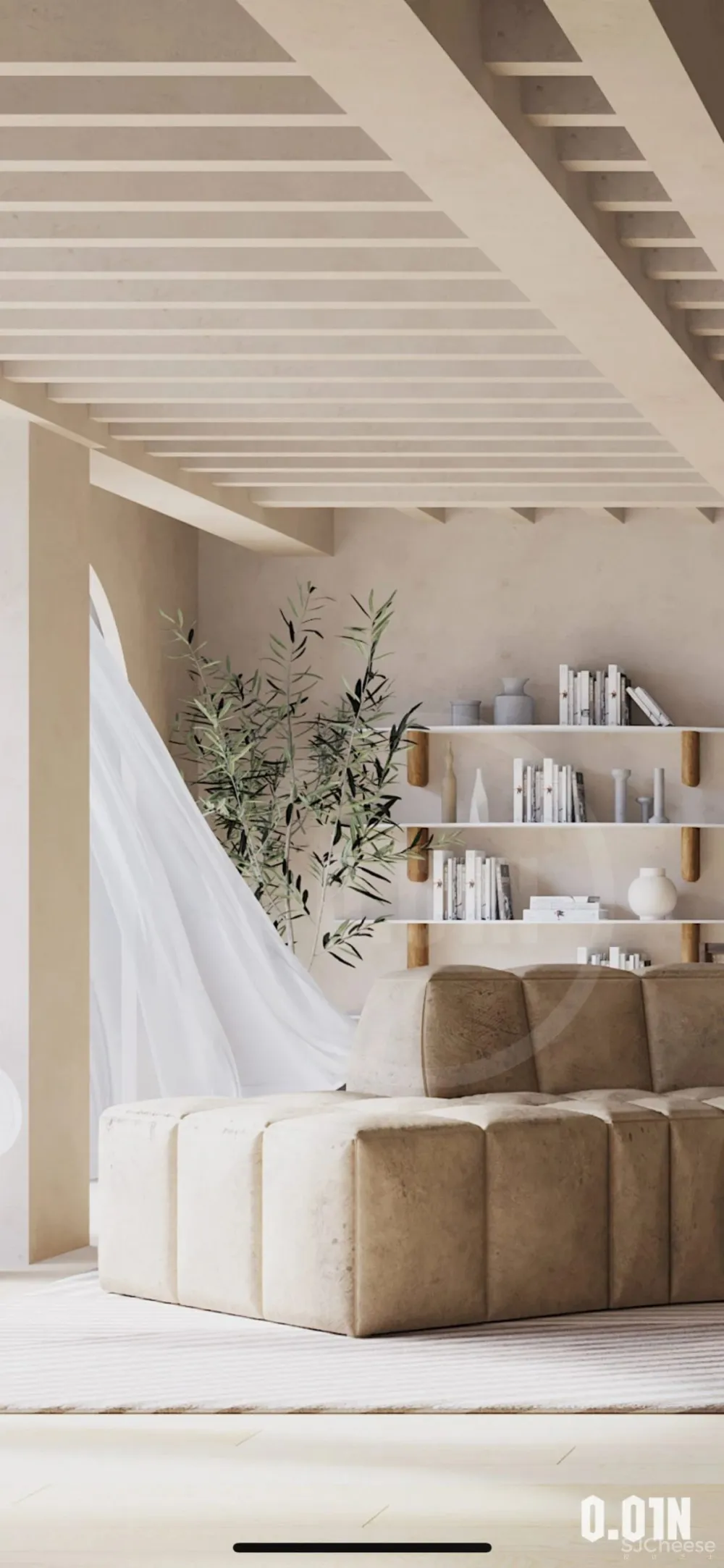 Large And Elegant Rustic Living Spaces