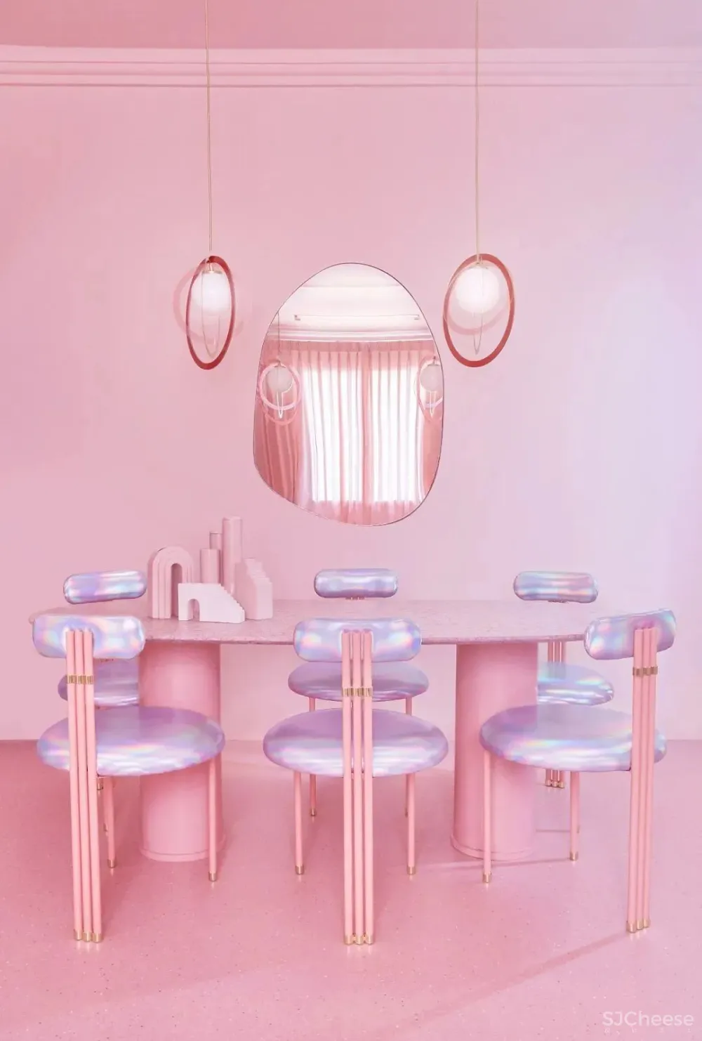 梦幻粉空间,满满的少女心 Patricia Bustos