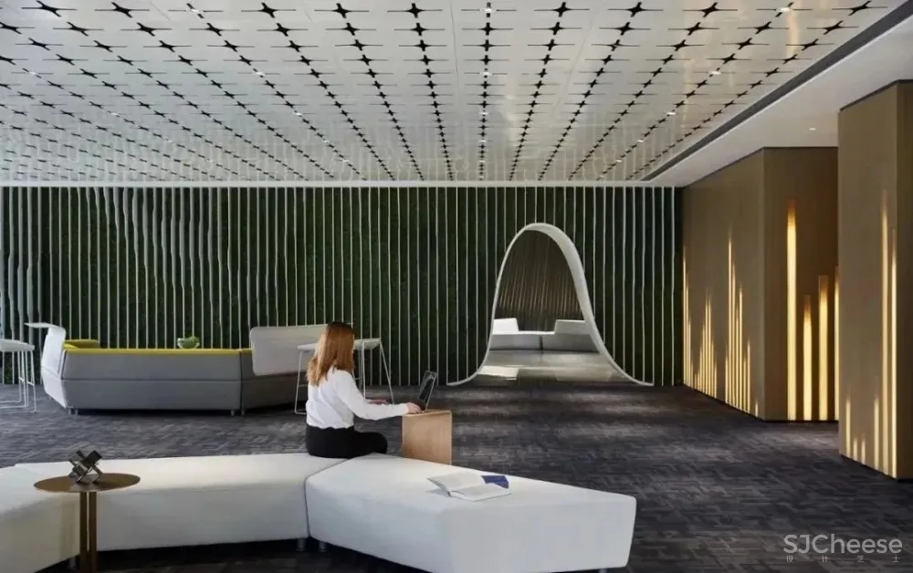 以线性美学,重塑魔都顶级智慧办公空间 集艾设计