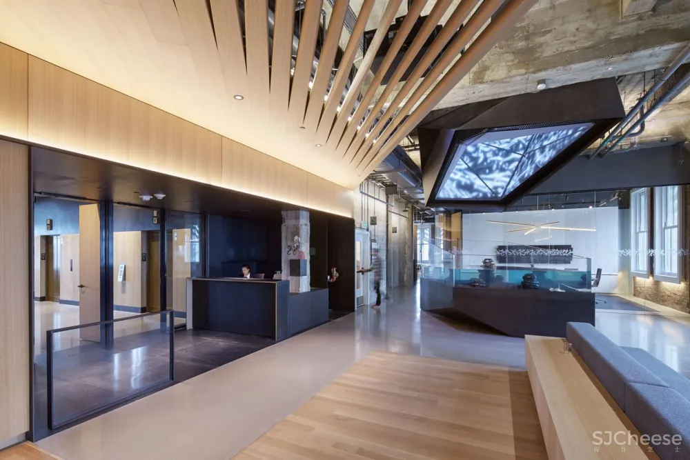 城央办公室变身接待空间