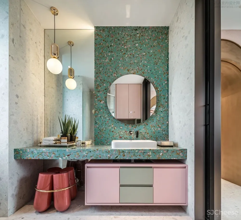 金泰中央公园杨上叠样板间231㎡丨 一然设计