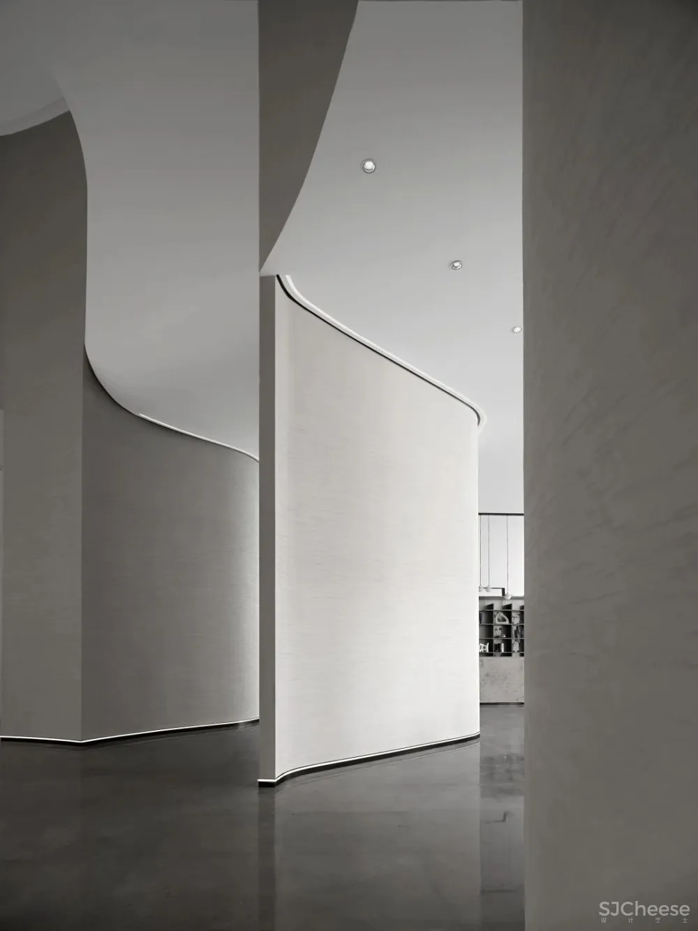 UMA伍玛设计 新作 武汉中梁天玺壹号售楼处|售楼处