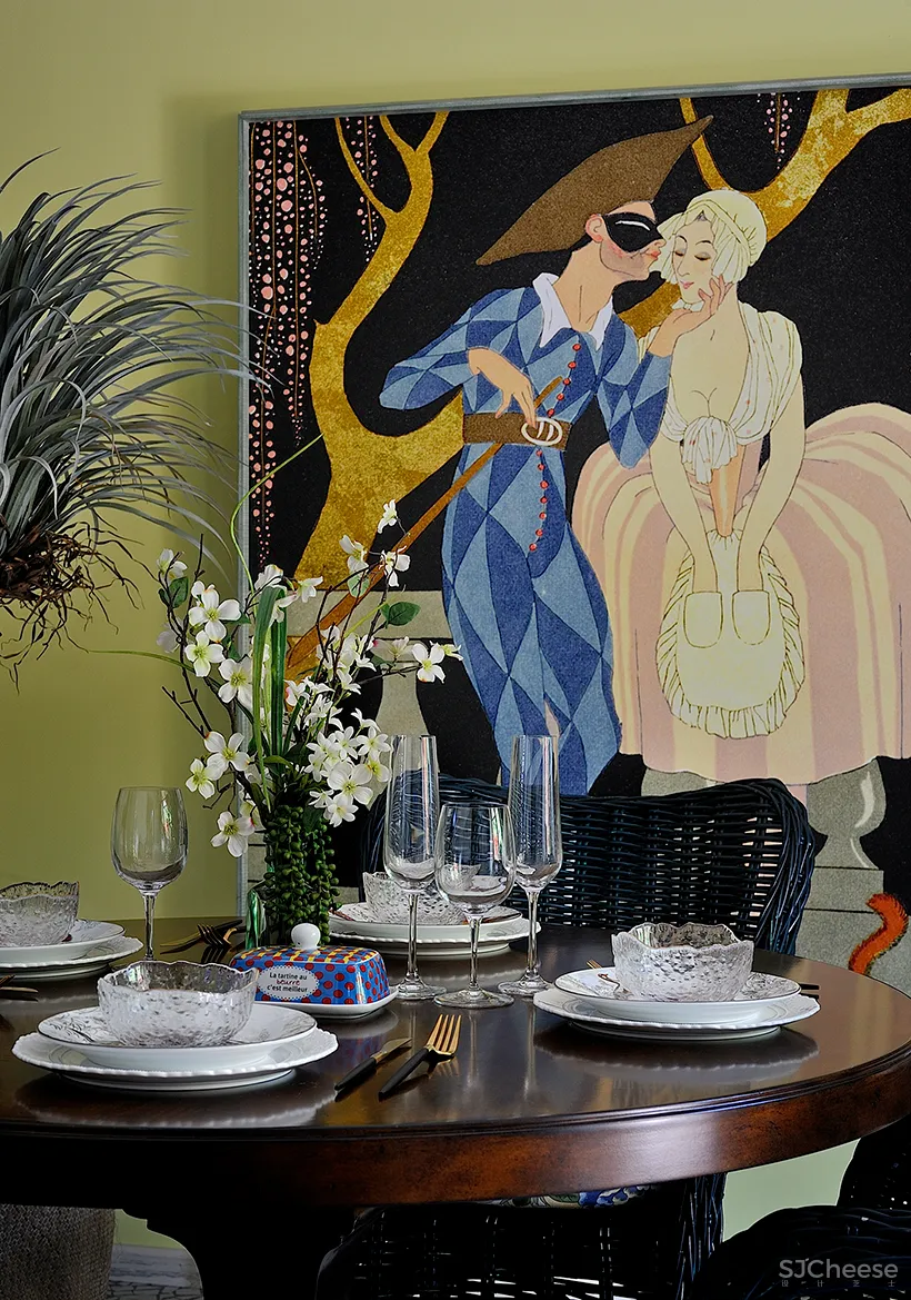 鬼手帕新作:舞裙秋色染