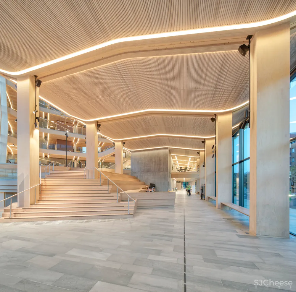 4.7亿的总部大楼,一根钢筋都没有!原来木结构可以这么美!