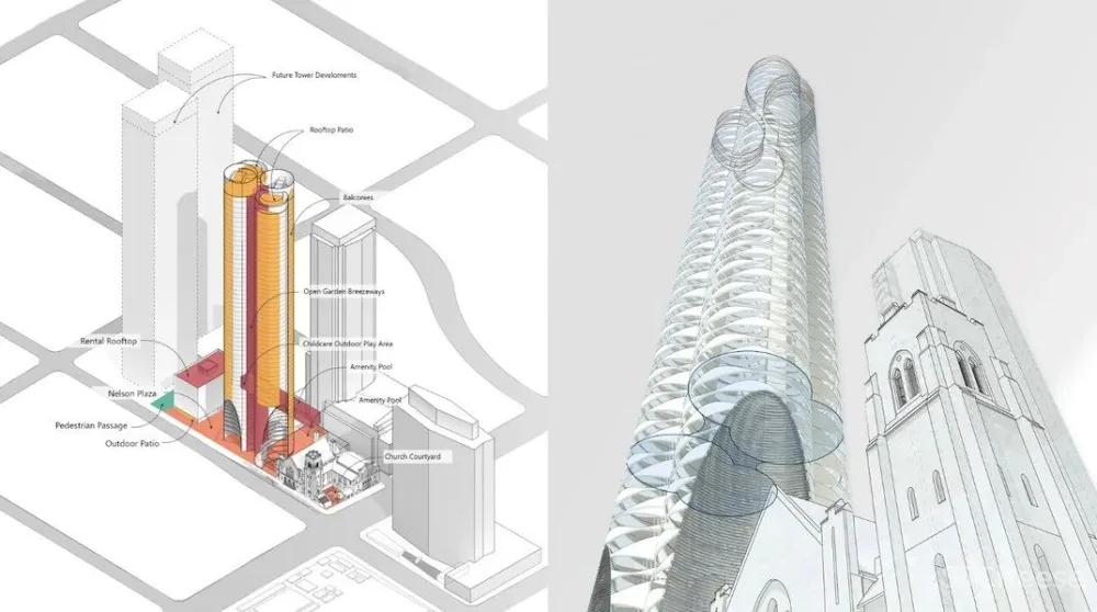 温哥华这个户型怪异的豪华公寓，示范了住宅楼也能成为地标