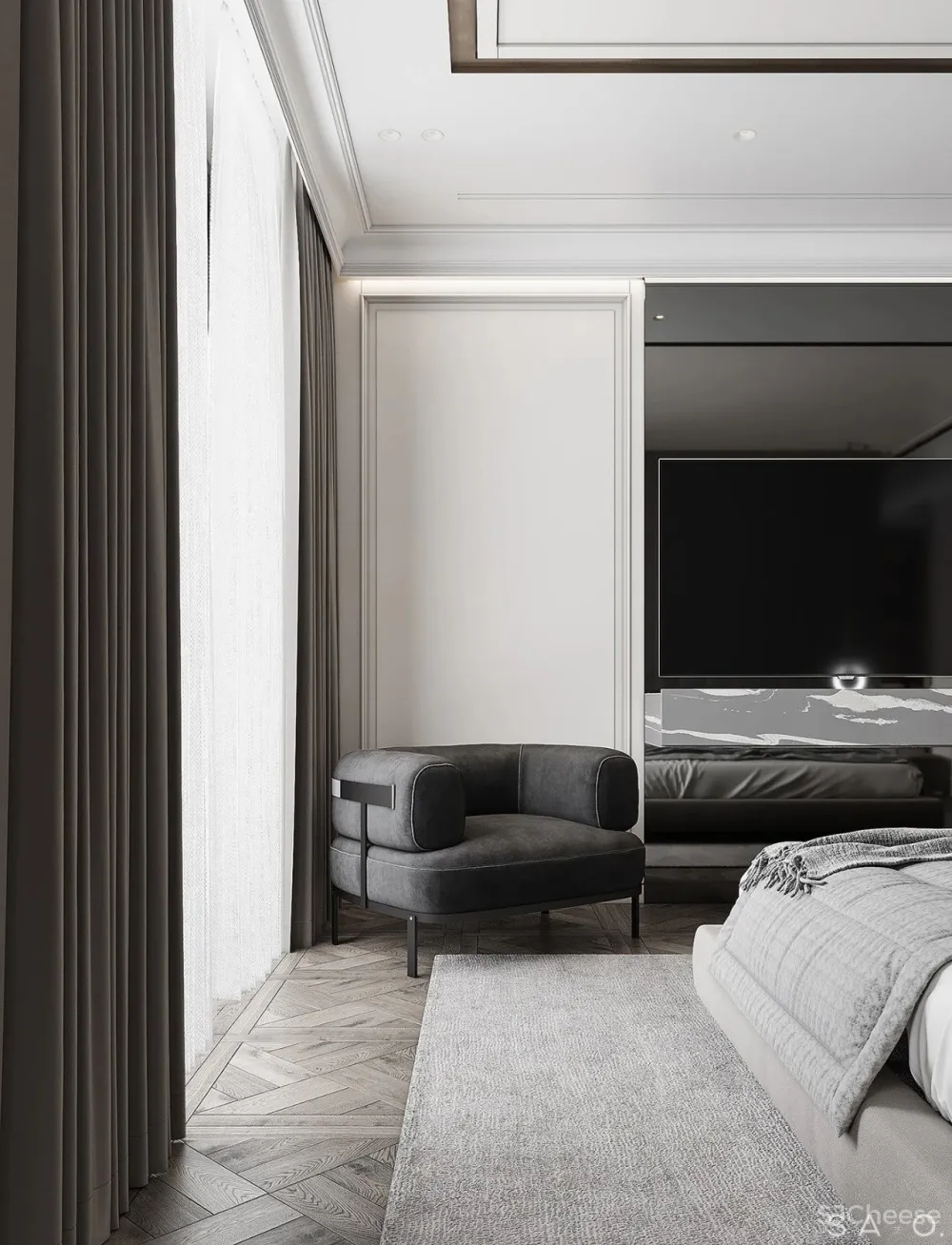 257㎡轻奢大平层，高贵生活！