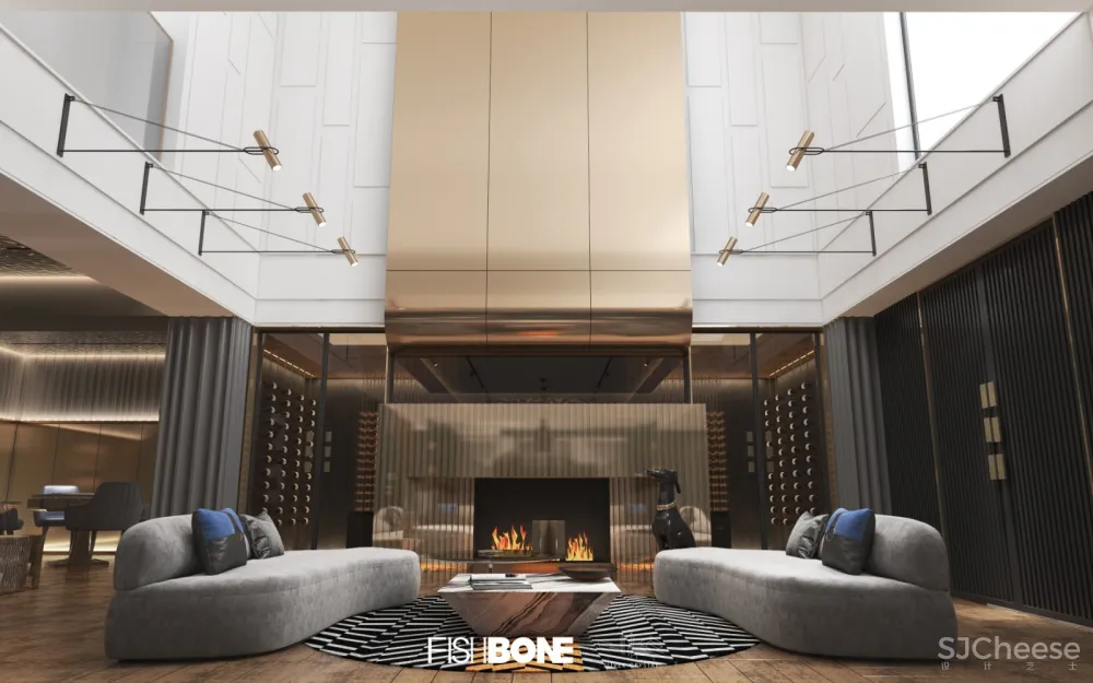 昆明鱼骨设计事务所——碧桂园D府