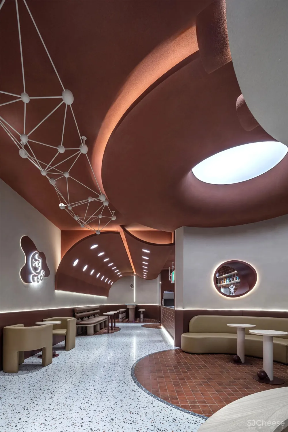 你怎么看奶茶品牌CoCo这家走向“宇宙”的店?