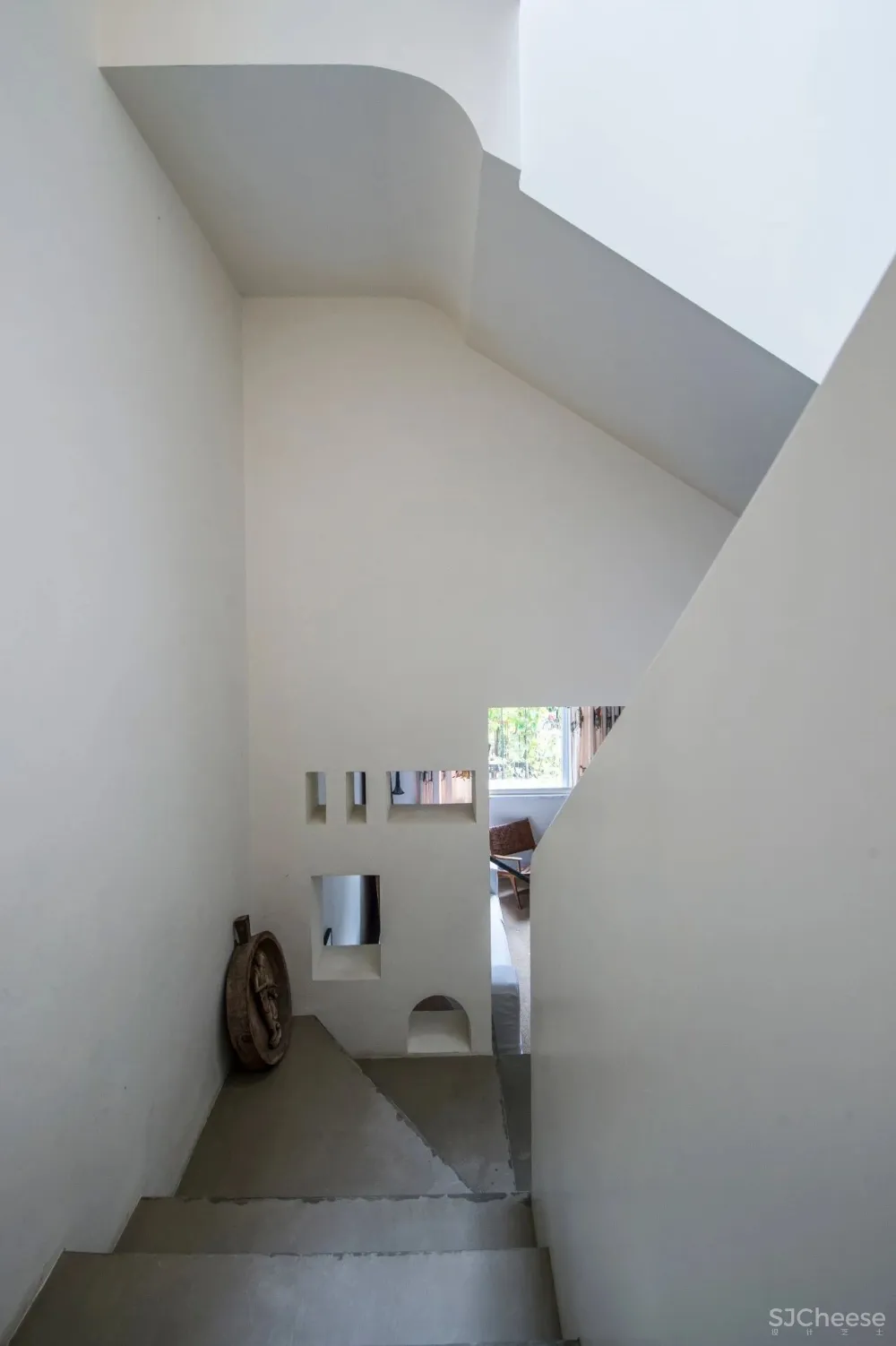 500㎡极简风别墅,返璞归真的侘寂美学!