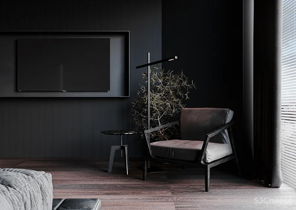 极简 高级黑,这样的设计真酷!