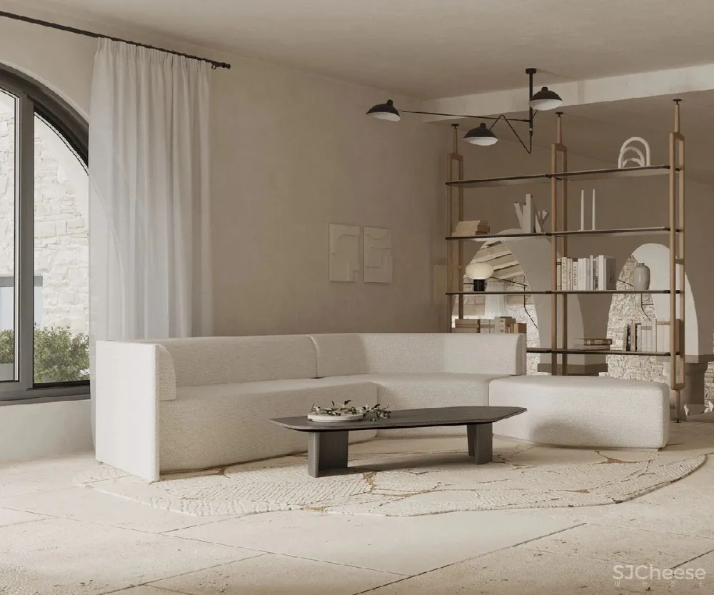 Large And Elegant Rustic Living Spaces