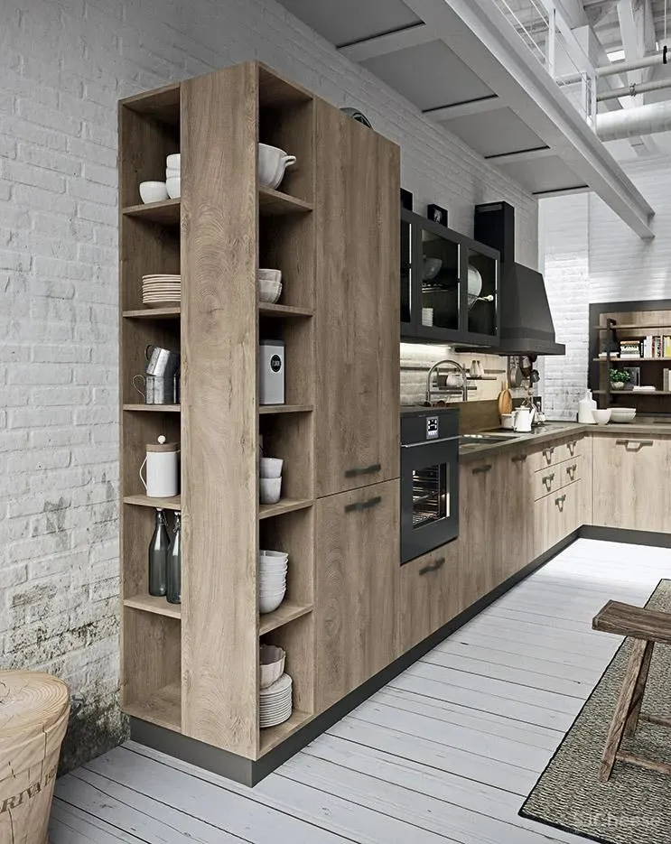 工业风厨房，让你不羁放纵爱烹饪