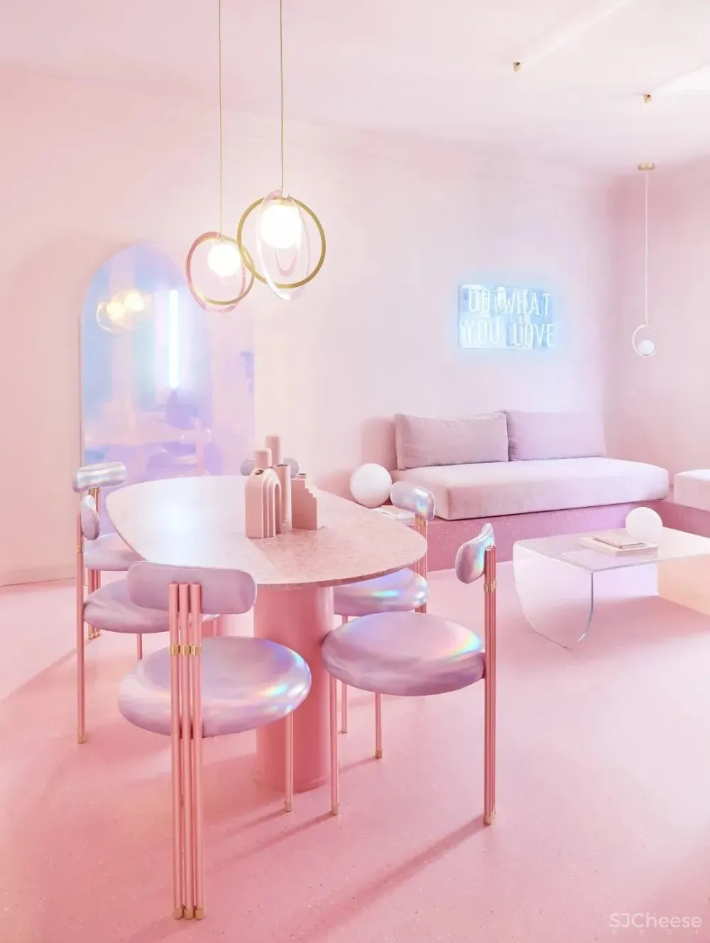 梦幻粉空间,满满的少女心 Patricia Bustos