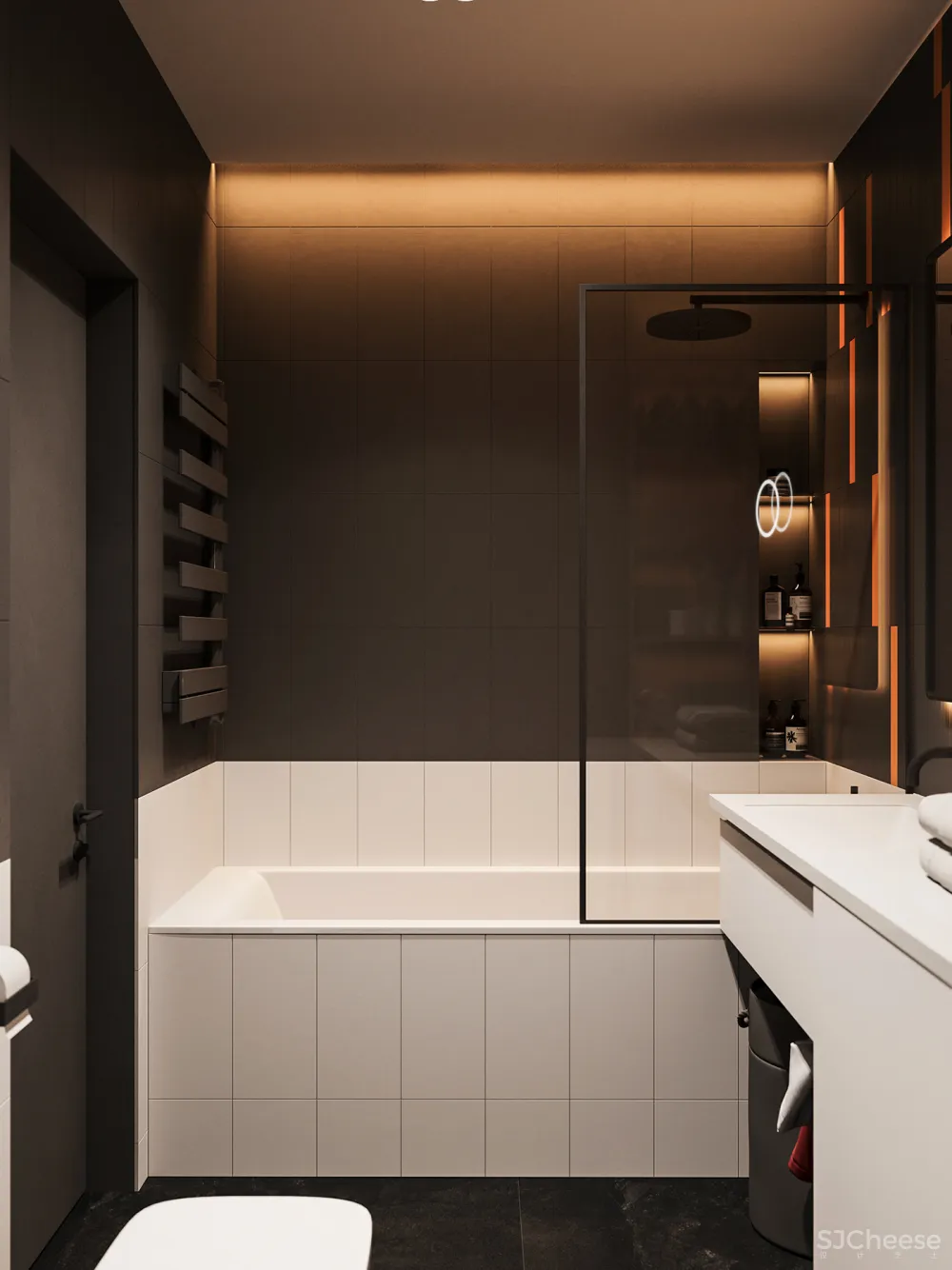 55㎡ 封了阳台, 多出 2 间房,「违章搭建」真实用!