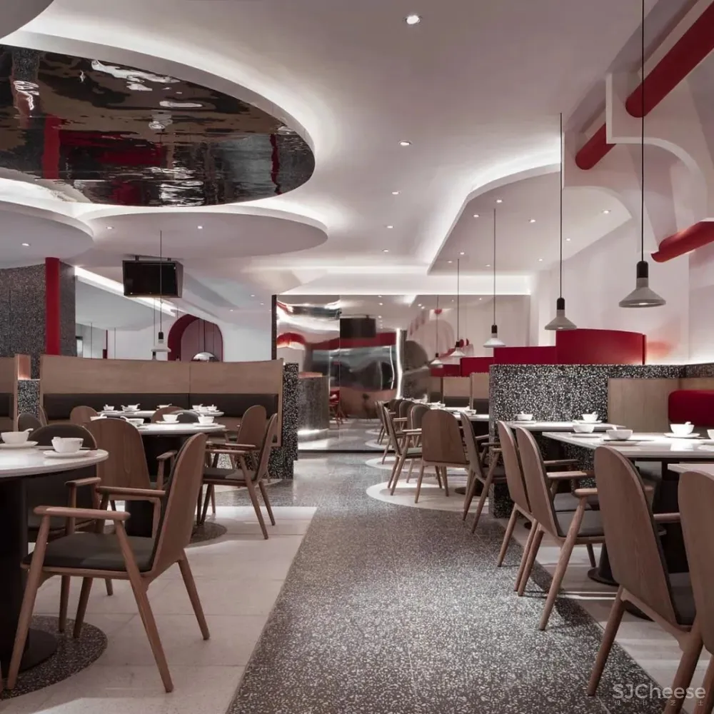 传统的港式餐厅这样设计很有感觉!