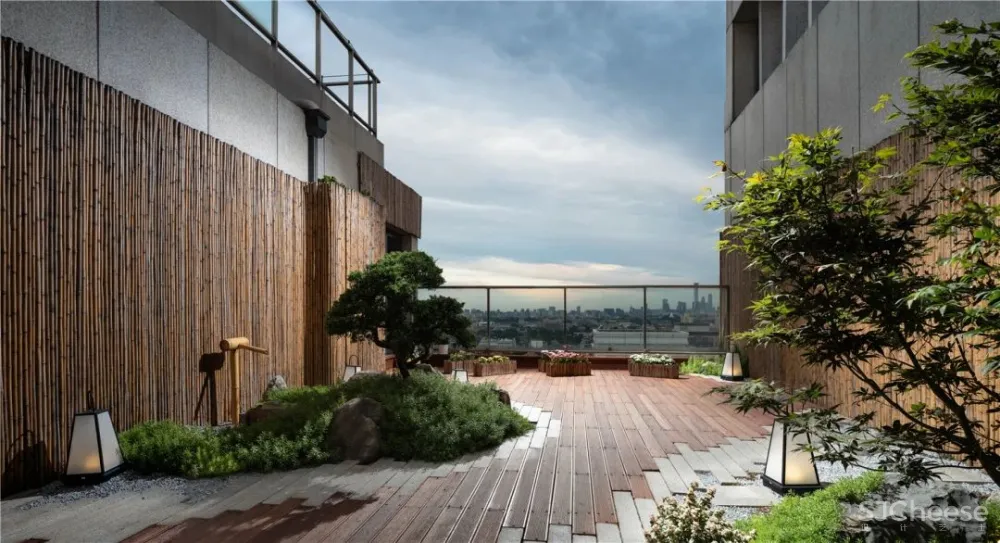 天作空间 300m²顶层隐秘庭院私宅