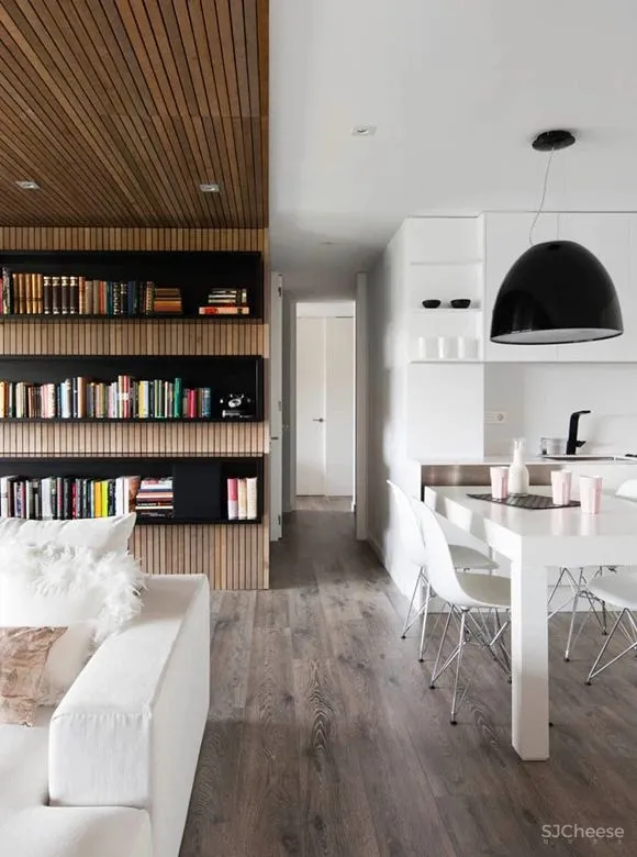 极致白与原木诠释的极简主义 Susanna Cots新作