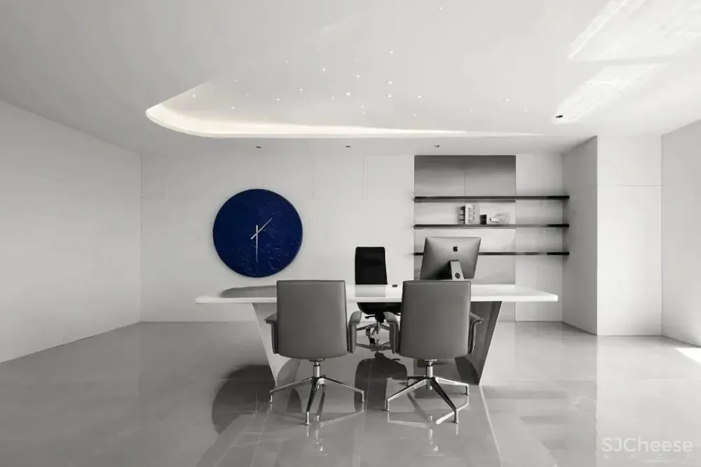 黑白简趣空间，90后都爱的个性潮地 珀阁室内设计