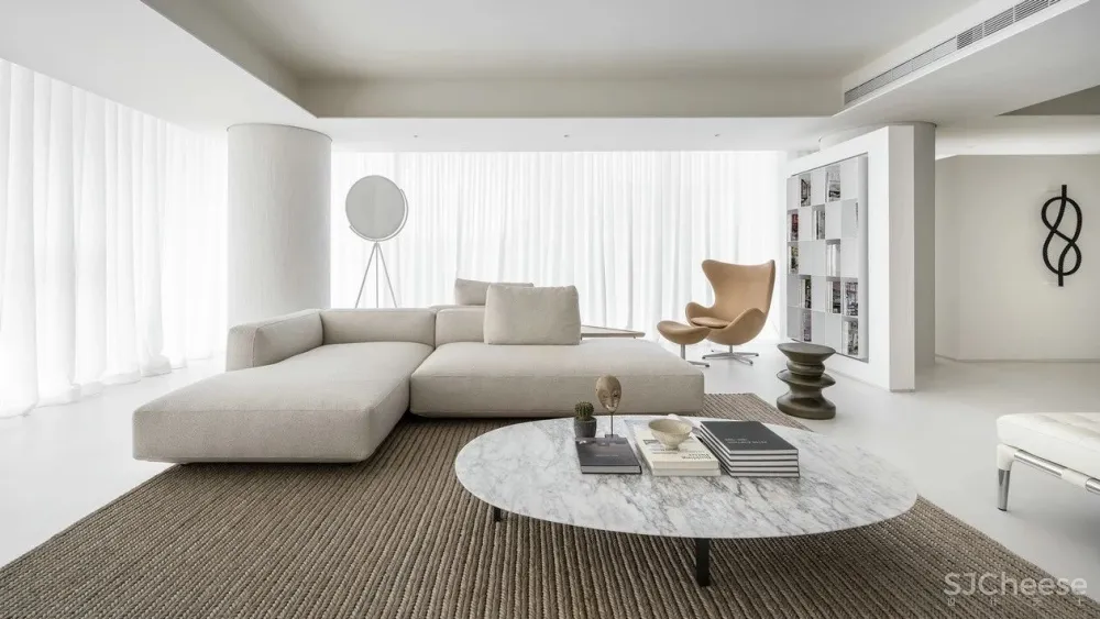 240㎡光影住宅，简净舒服 玮奕国际设计