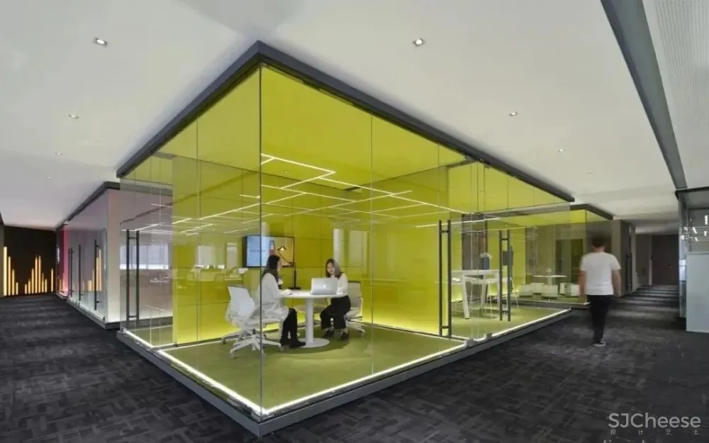 以线性美学,重塑魔都顶级智慧办公空间 集艾设计