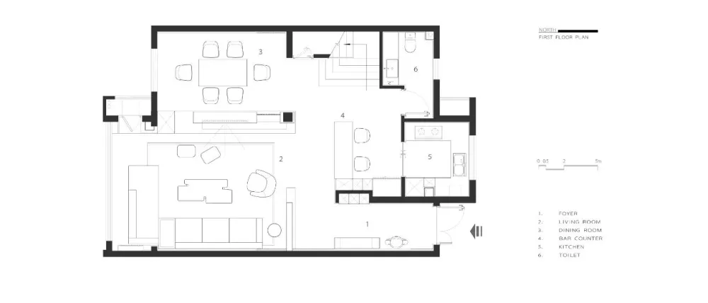 255㎡极简别墅,黑白灰太有格调了!