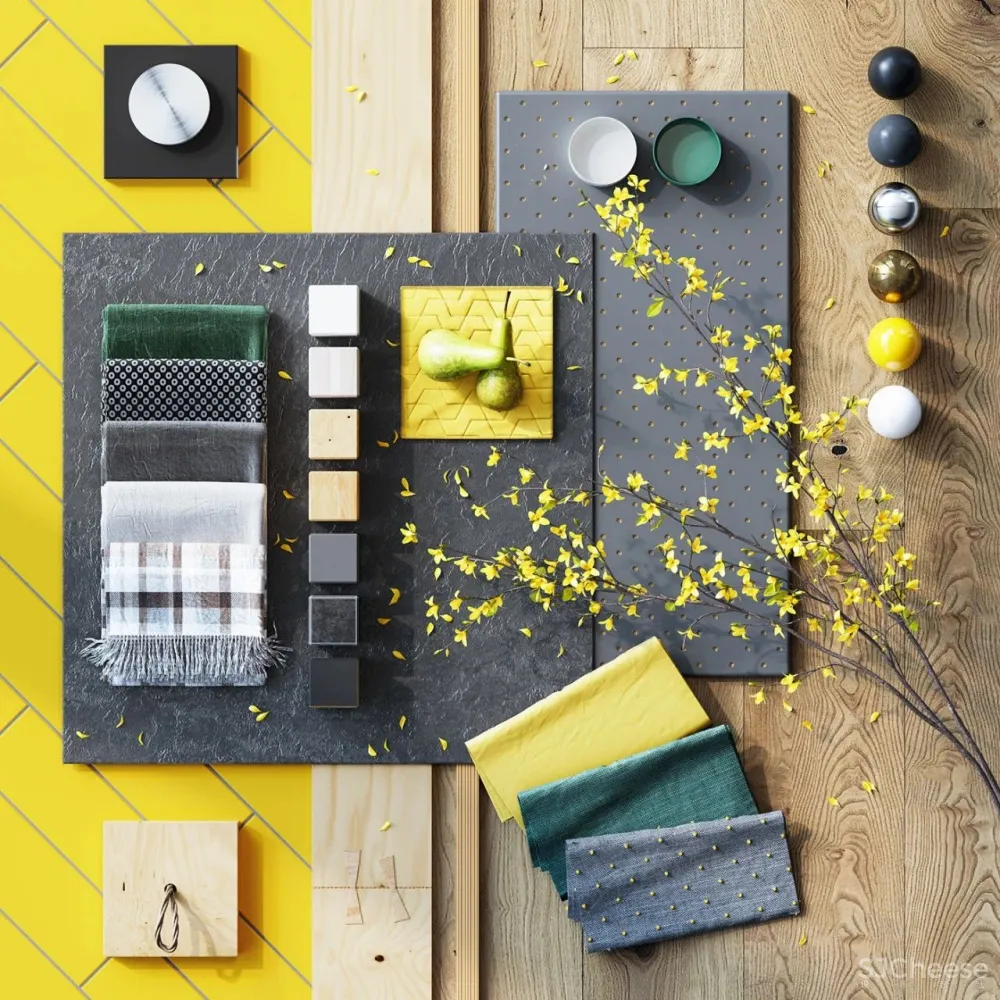 软装色彩搭配,美的韵律