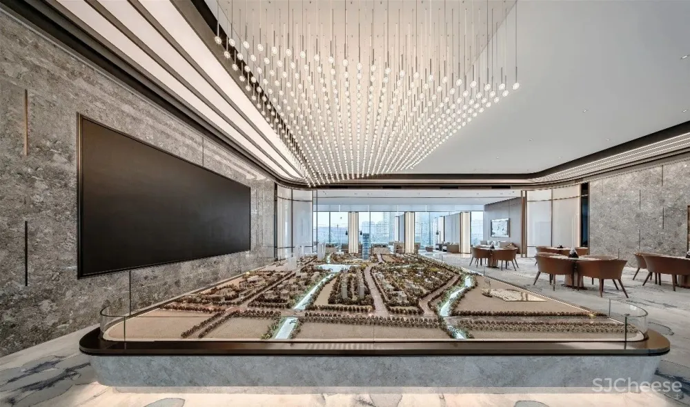 山川·光盒:卓越平湖壹号销售中心 达观设计凌子达