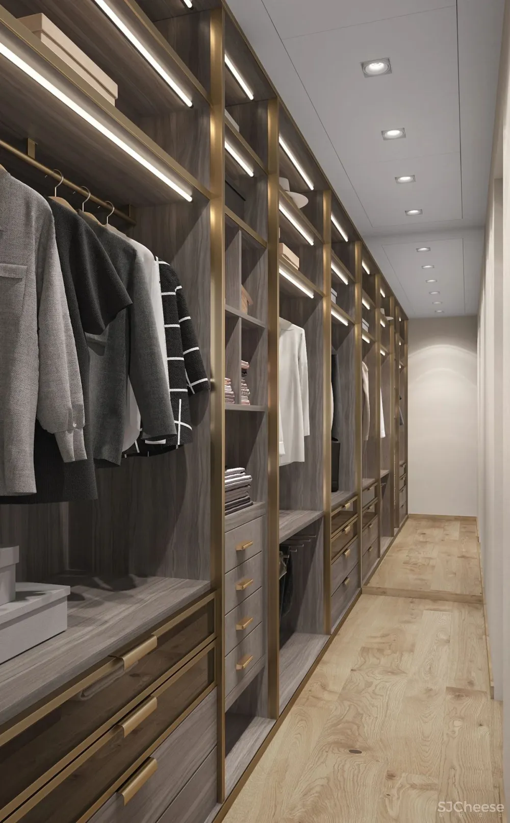 水蓝 浅灰，简约空间的浪漫调性