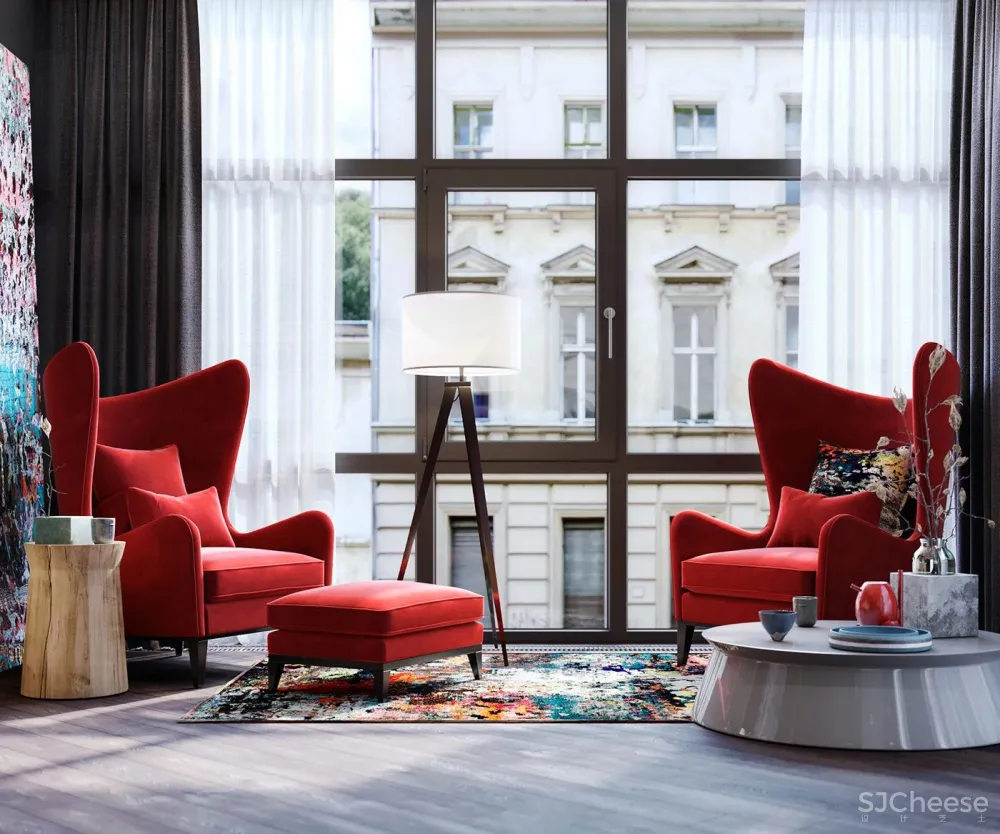 软装色彩搭配,美的韵律