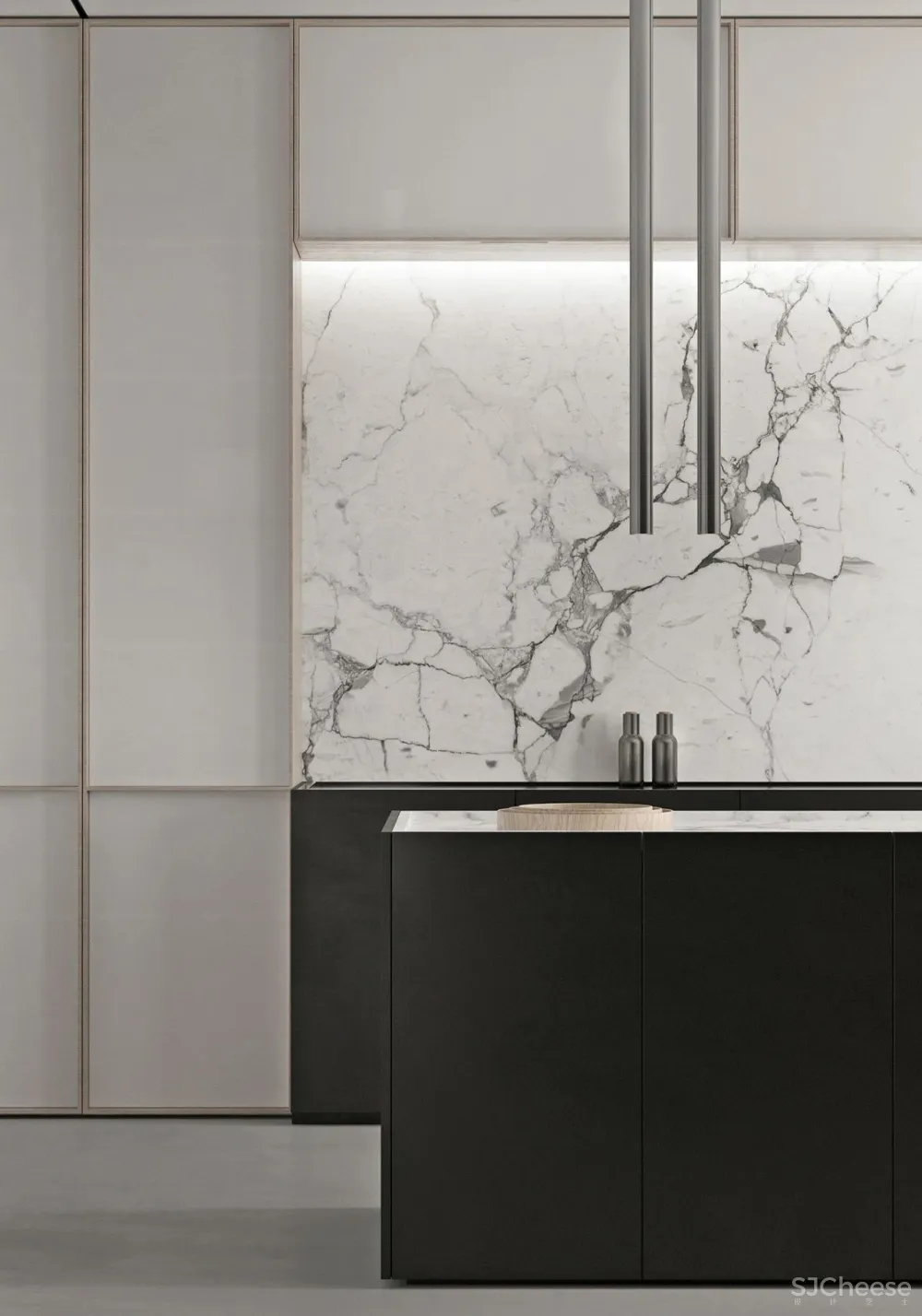 完美的空间比例,诠释极简主义克制美学