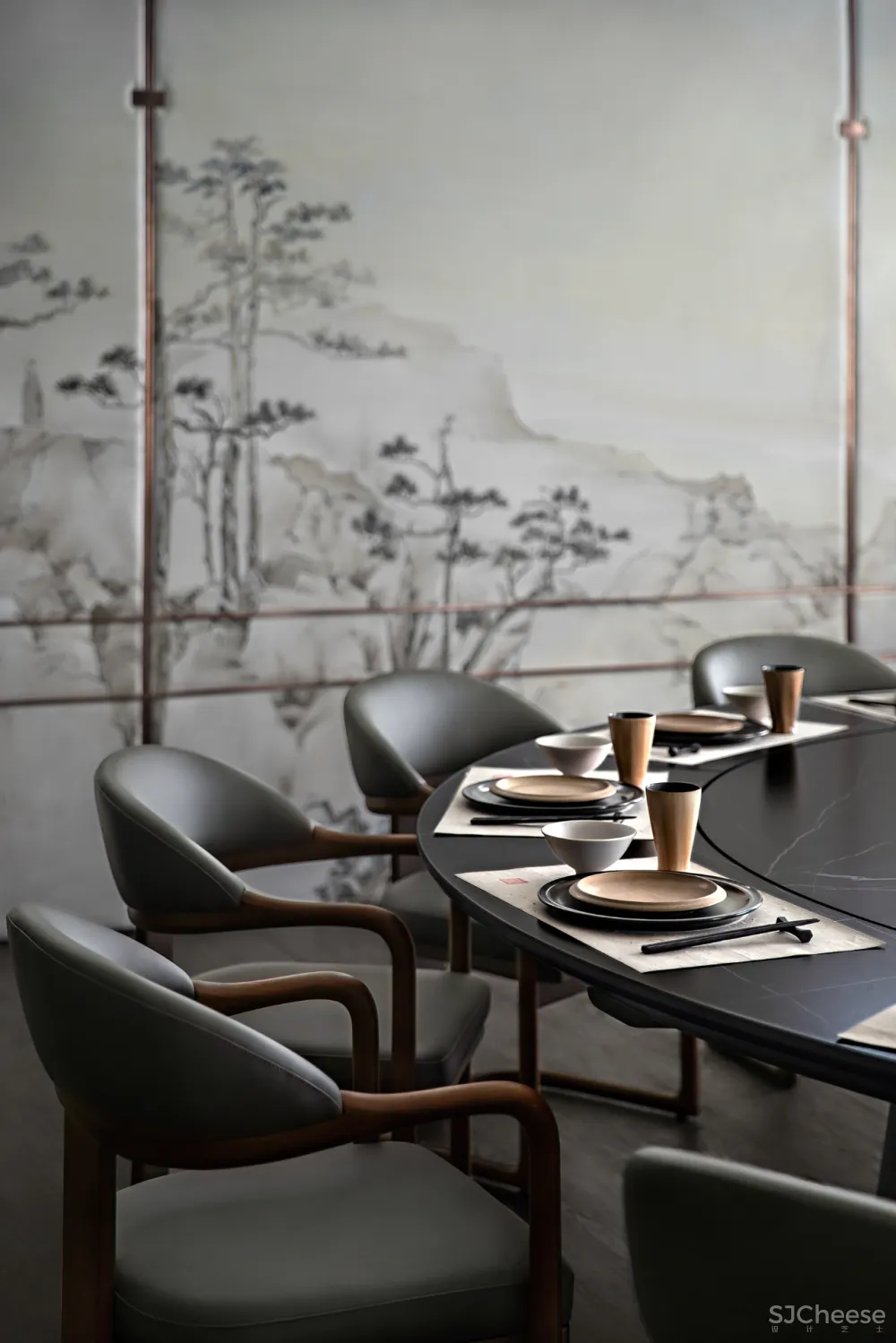 璞辉设计丨「醉潮 · 宴遇」——醉墨淋漓，云奔潮涌，“味”你而来