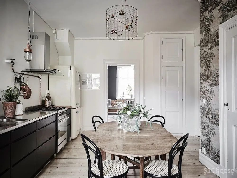 绿植点亮斯堪的纳维亚灰色空间,让你的家焕然一新!