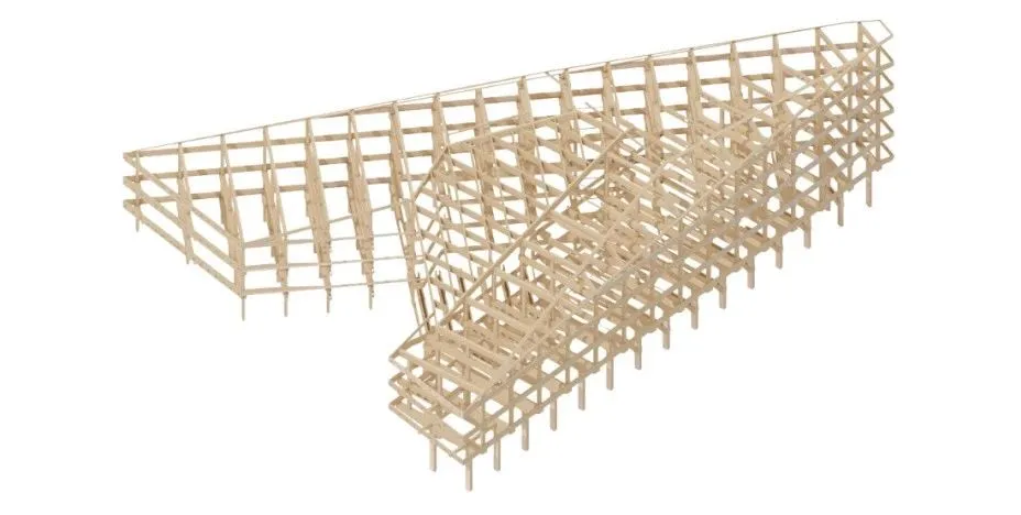 4.7亿的总部大楼,一根钢筋都没有!原来木结构可以这么美!