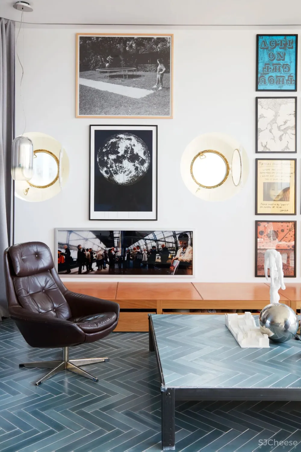 大B哥的私宅曝光,一家人竟然住在船上?这设计真有格调!