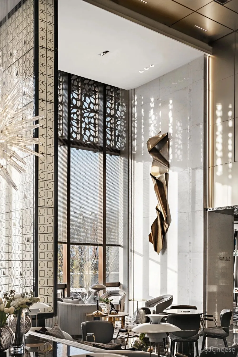 造价8000㎡ 售楼中心设计方案