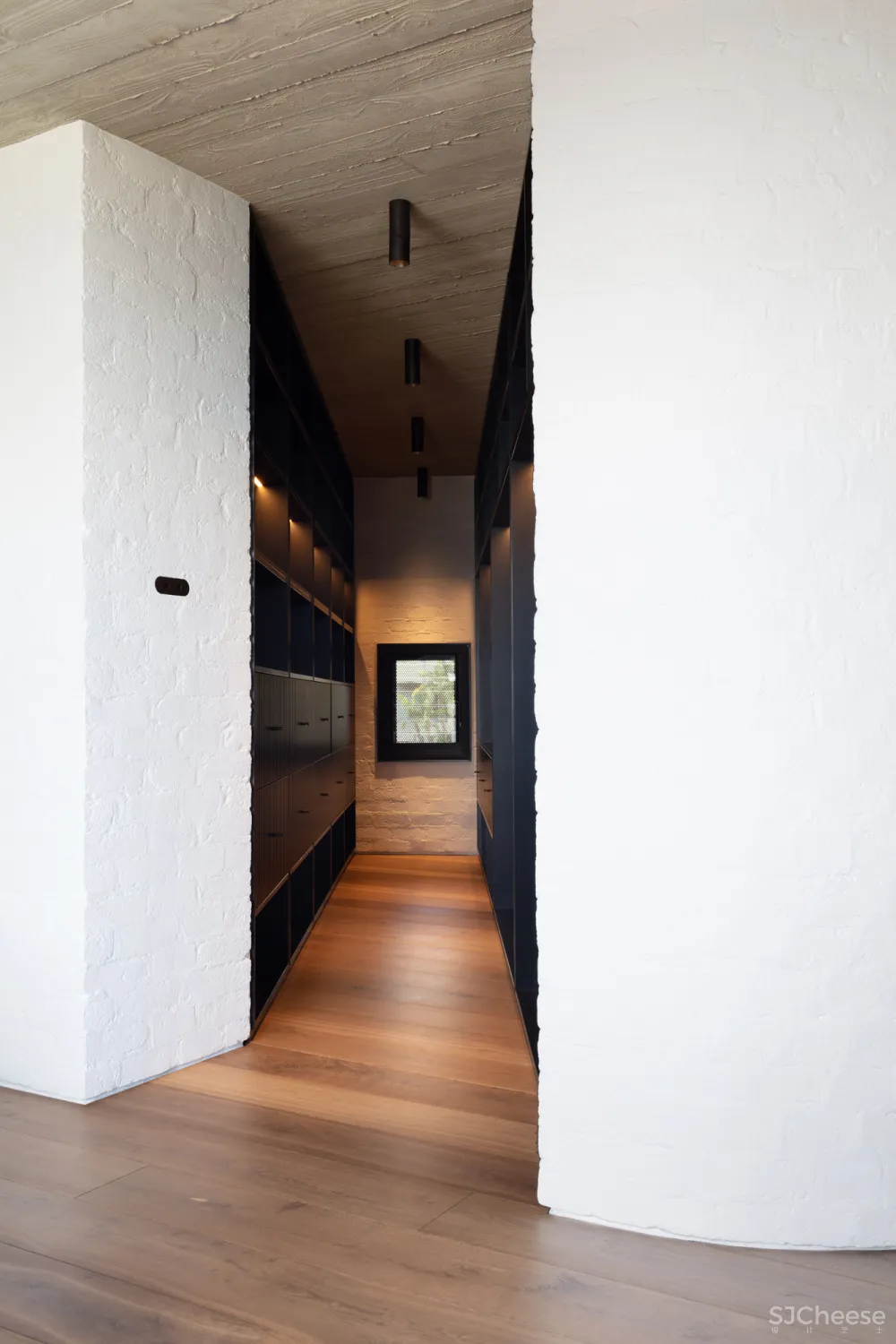 乡下盖房子,用这种木纹混凝土,温暖又高级!