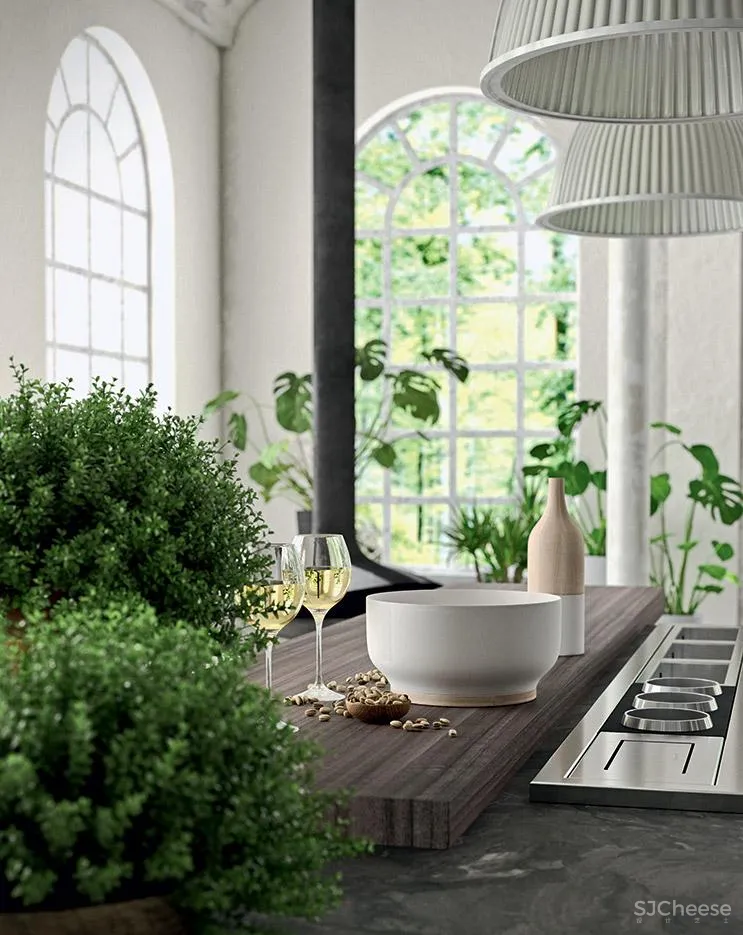 工业风厨房，让你不羁放纵爱烹饪