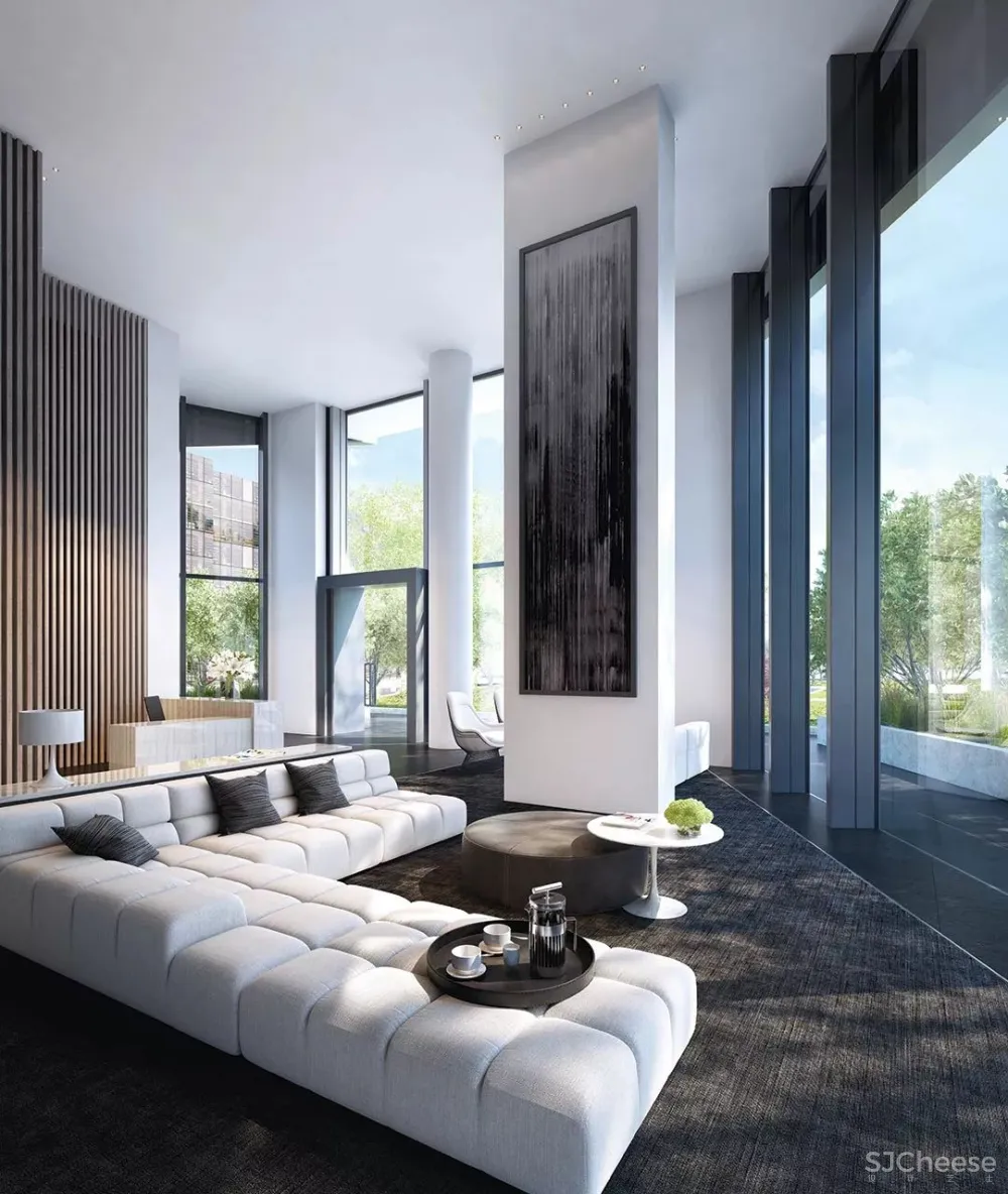 Make Architects设计-世界金融中心,伦敦泰晤士河畔顶奢公寓The Madison