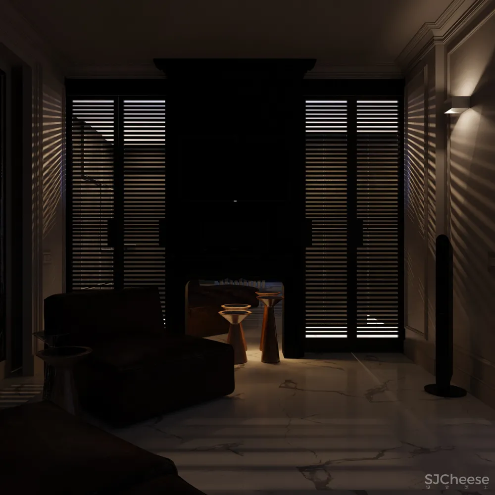 45㎡小宅,时尚经典!