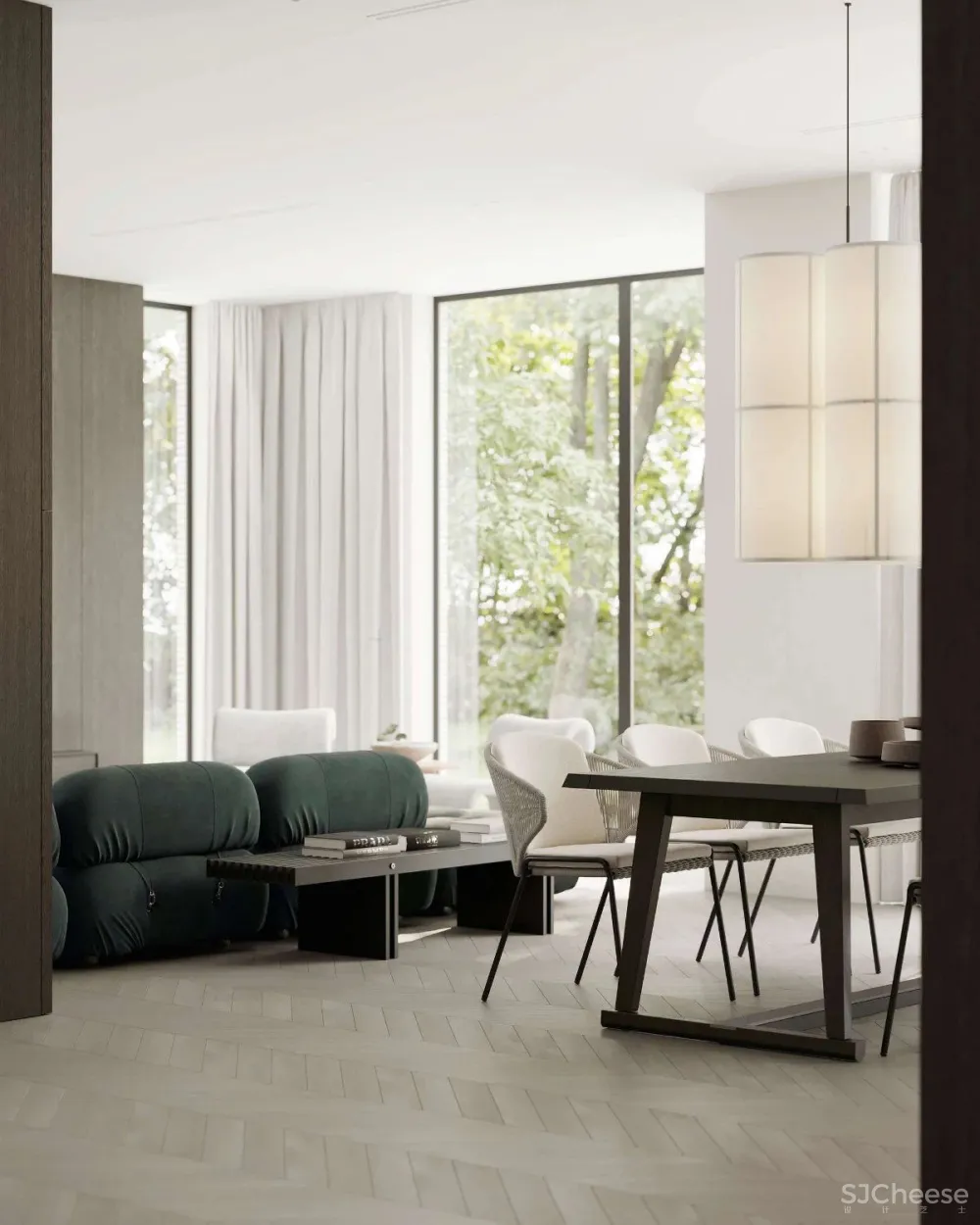 极致优雅的轻奢主义,让质感凌驾于空间之上!