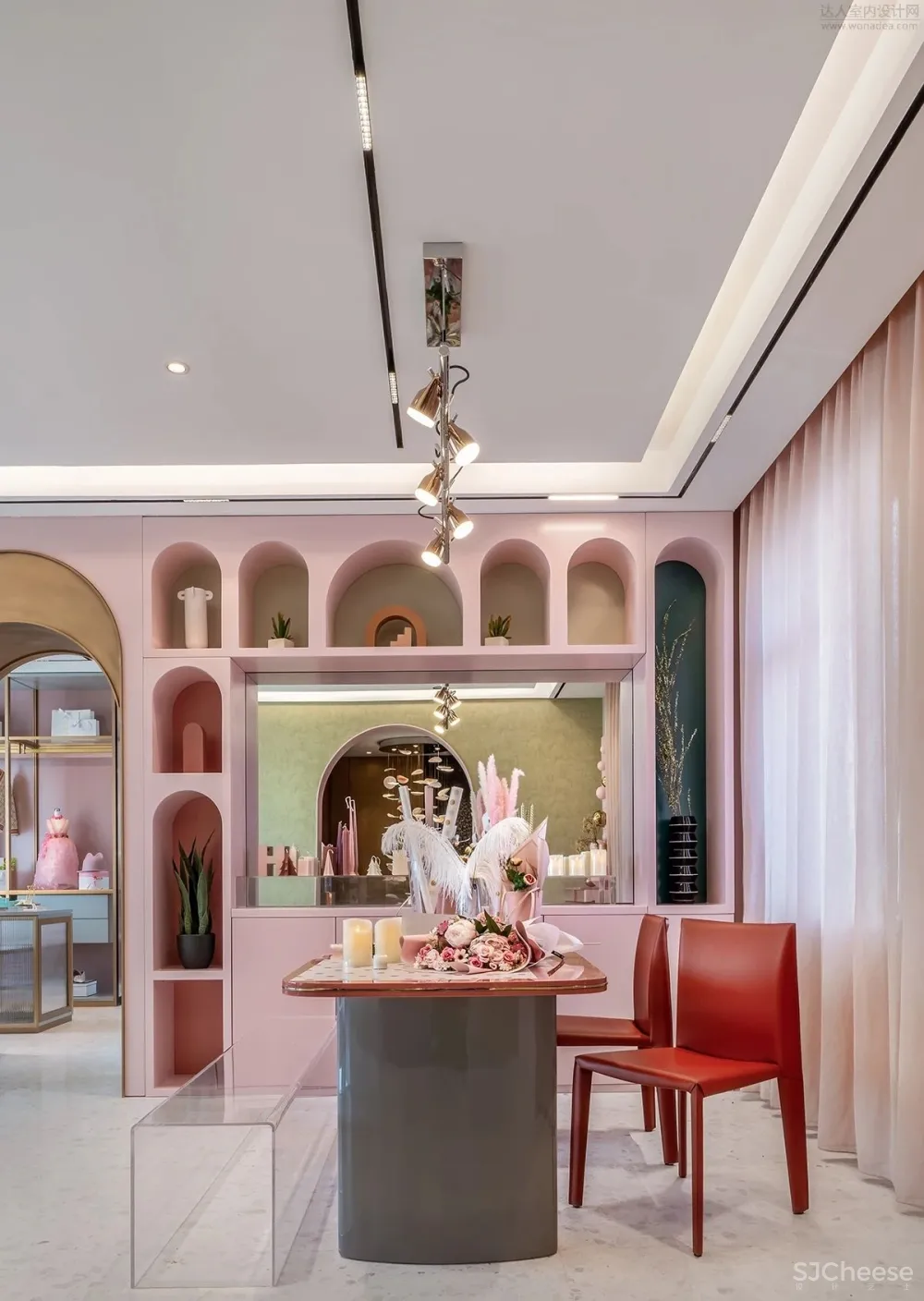 金泰中央公园杨上叠样板间231㎡丨 一然设计