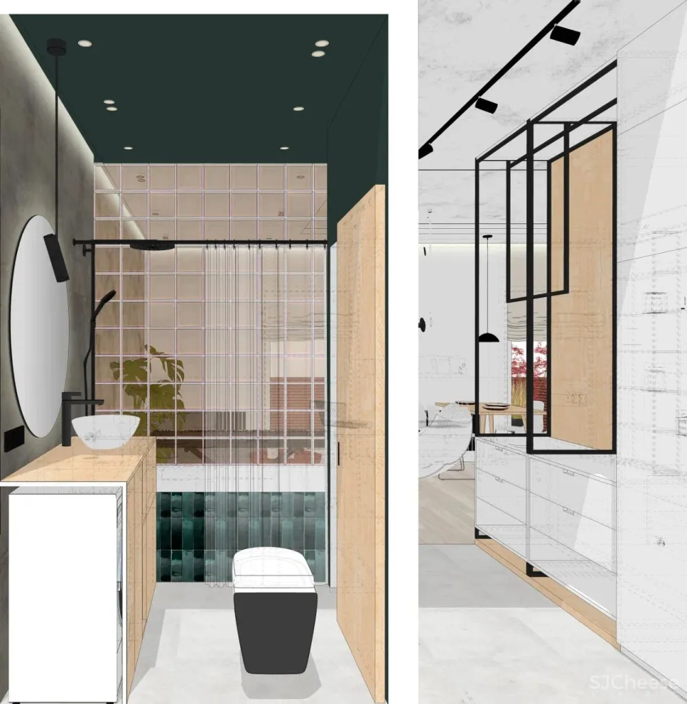 客厅荡秋千,厨房睡榻榻米,这是什么36㎡神仙一人居?!