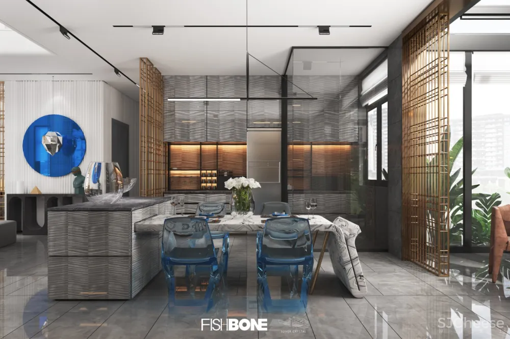 昆明鱼骨设计事务所——碧桂园D府