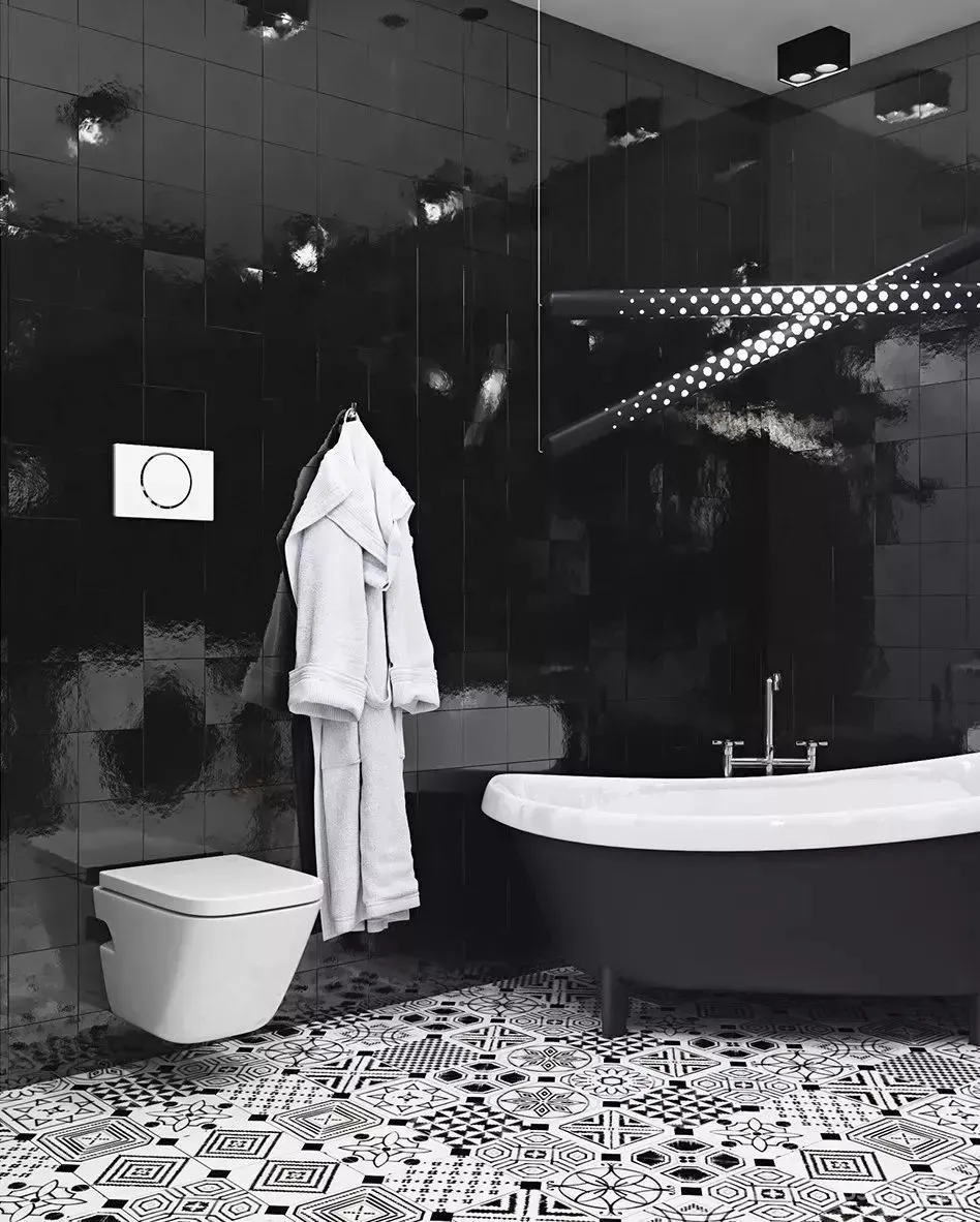 高级黑,超帅气的设计配色!