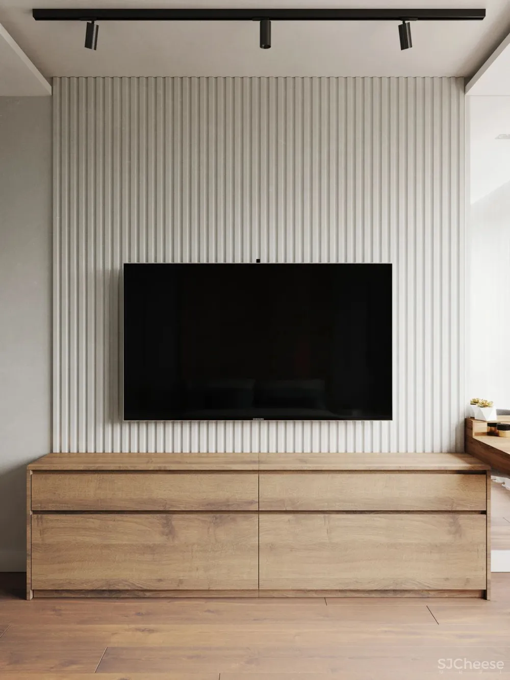 Besense新作 73m²小户型,喜欢那一抹淡淡的绿