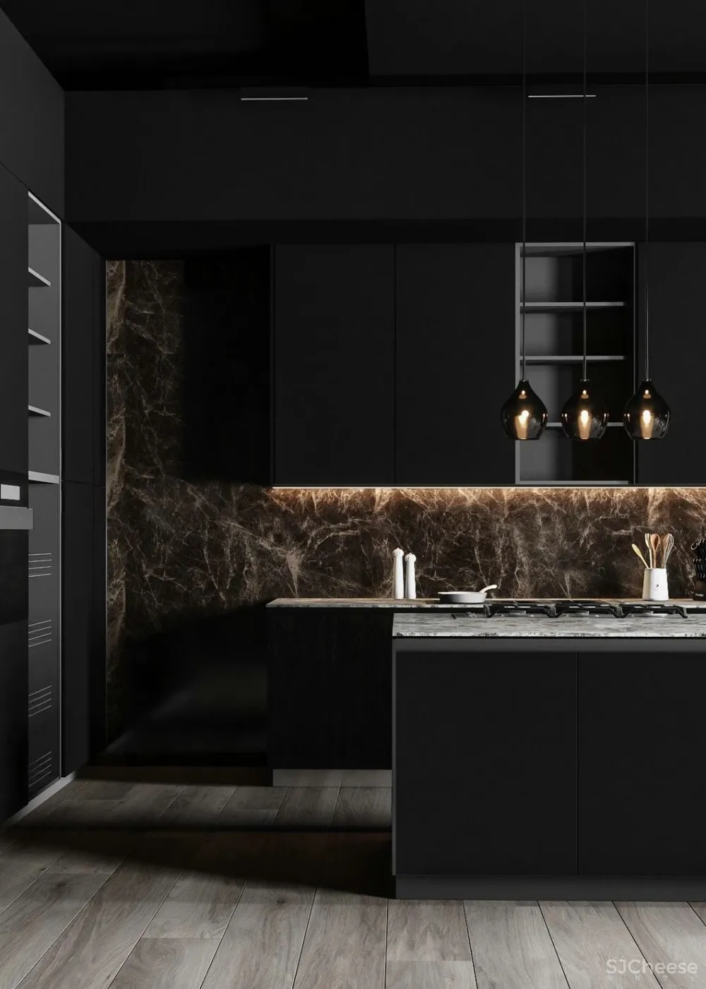 极简 高级黑,这样的设计真酷!