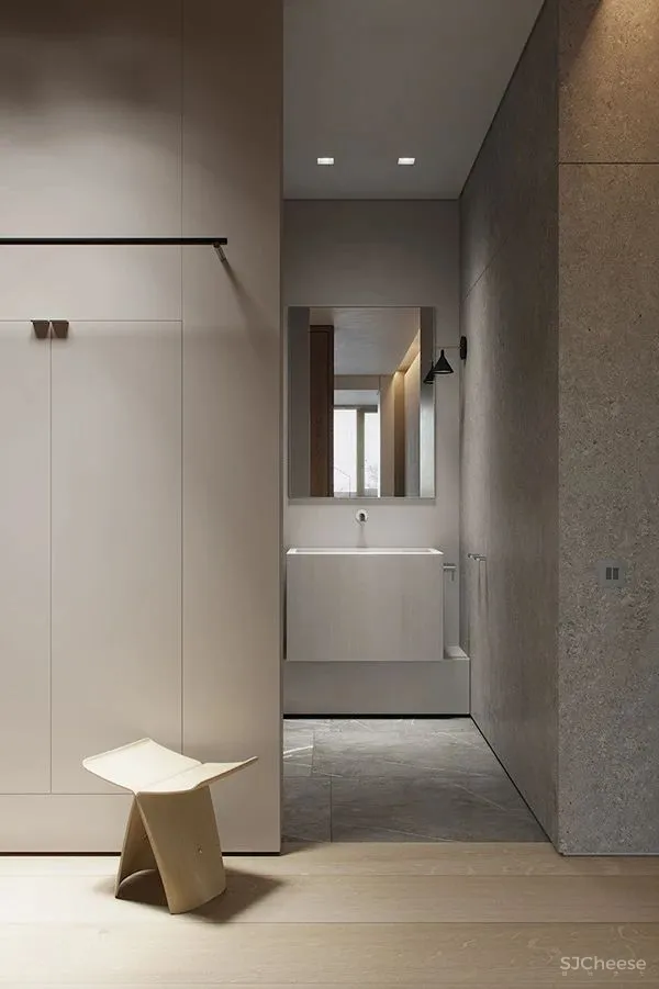 124㎡极简高级灰,格调十足!