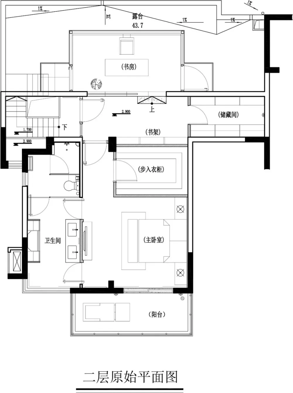 240㎡复式低干预痕迹的设计,在黑白色调中体现高级感 匠人筑语空间设计工作室